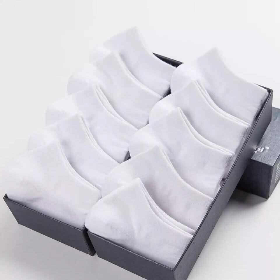 10-Pairs: Women's Solid Color Ankle Socks - A-1 Thread Vault