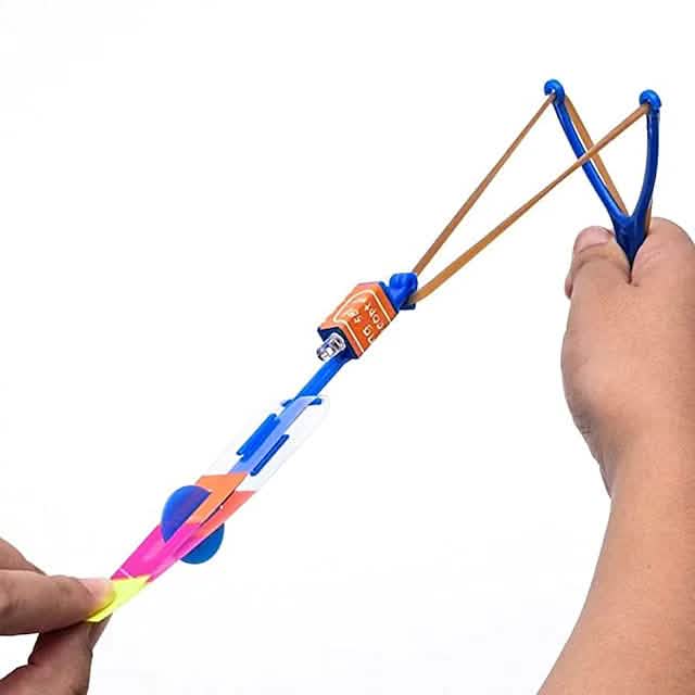 10-Piece: Amazing Led Light Arrow Rocket Helicopter Flying Toy - A-1 Thread Vault