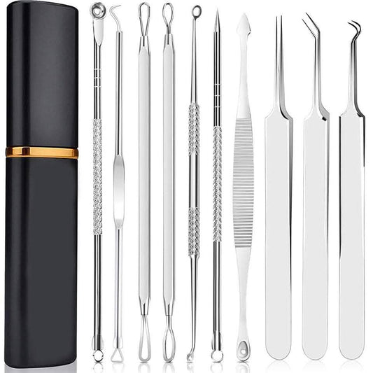 10-Piece: Blackhead Remover Tool - A-1 Thread Vault