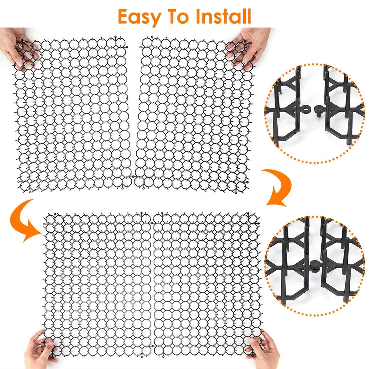 10-Piece: Cat Repellent Scat Mat with Spikes - A-1 Thread Vault