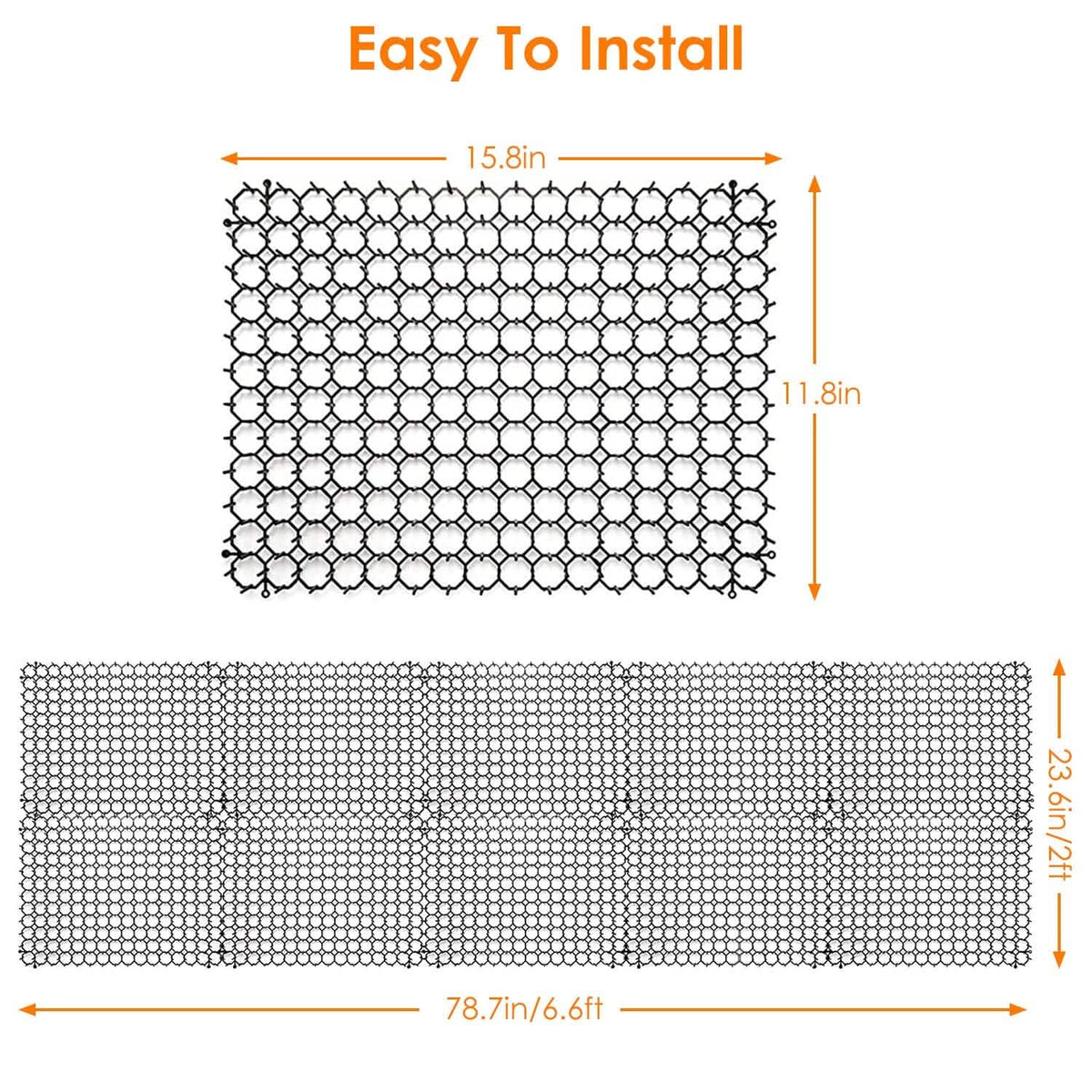 10-Piece: Cat Repellent Scat Mat with Spikes - A-1 Thread Vault
