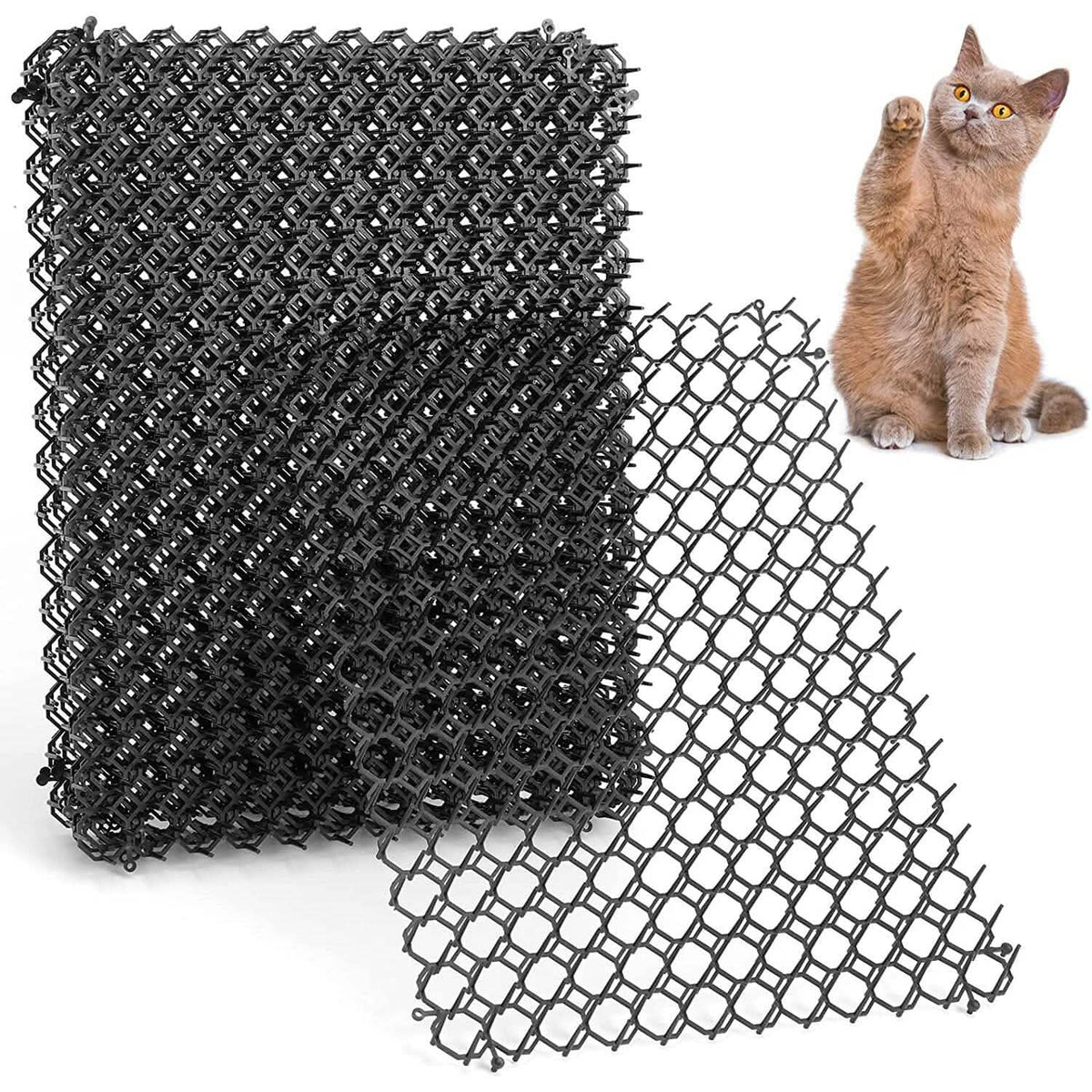 10-Piece: Cat Repellent Scat Mat with Spikes - A-1 Thread Vault