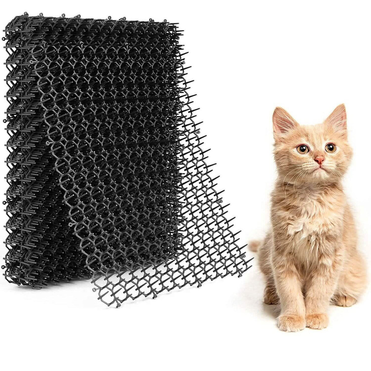 10-Piece: Cat Repellent Scat Mat with Spikes - A-1 Thread Vault