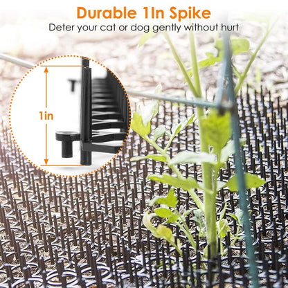 10-Piece: Cat Repellent Scat Mat with Spikes - A-1 Thread Vault