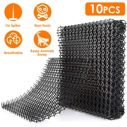 10-Piece: Cat Repellent Scat Mat with Spikes - A-1 Thread Vault