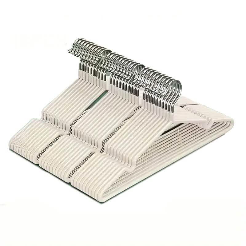 10-Piece: Non-Slip Clothes Hangers Set - A-1 Thread Vault