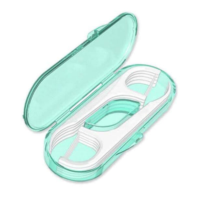10-Piece Set: Dental Floss Travel Case-Floss Pick - A-1 Thread Vault