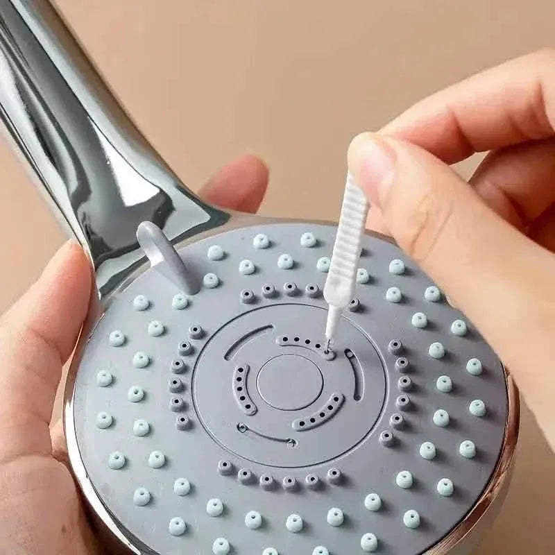 10-Piece Set: Mini Brush Set Anti-Clogging Shower Head, Phone, and Pore Cleaner - A-1 Thread Vault