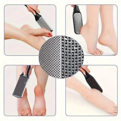 10-Piece Set: Stainless Steel Foot Care Kit - Portable Pedicure & Manicure Set - A-1 Thread Vault
