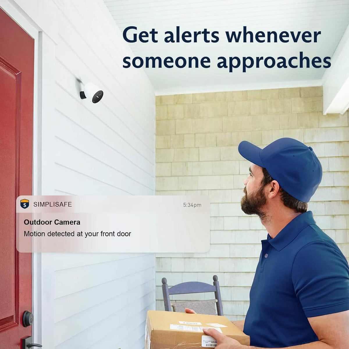 10-Piece: SimpliSafe Wireless Home Security System with Outdoor Camera (Refurbished) - A-1 Thread Vault