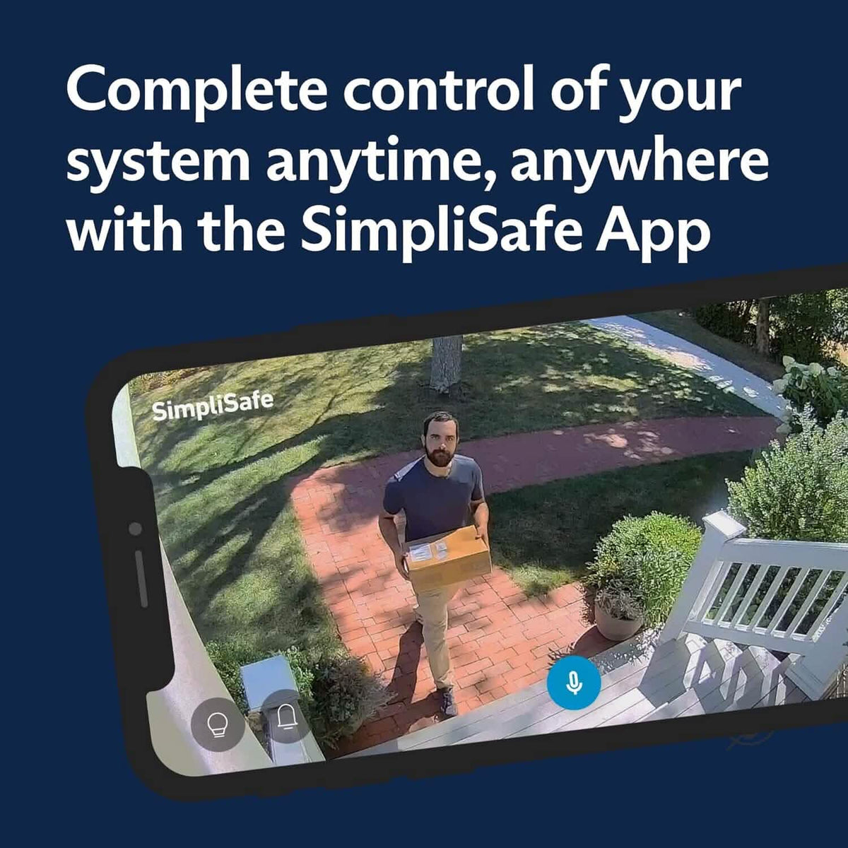 10-Piece: SimpliSafe Wireless Home Security System with Outdoor Camera (Refurbished) - A-1 Thread Vault