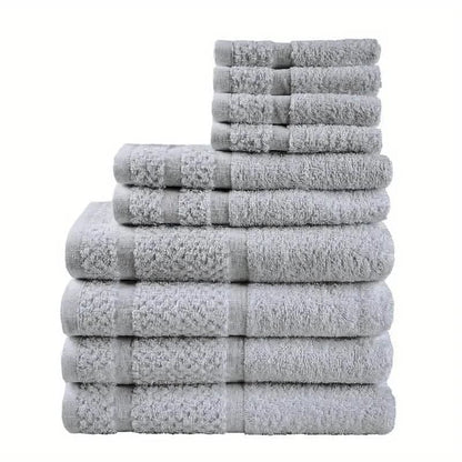 10-Piece: Towel Set with Upgraded Softness & Durability - A-1 Thread Vault