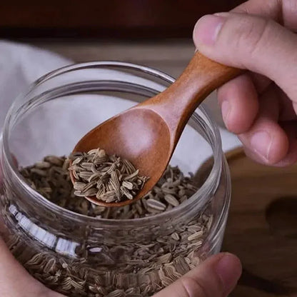 10-Pieces: Mini Wooden Spoons - A-1 Thread Vault