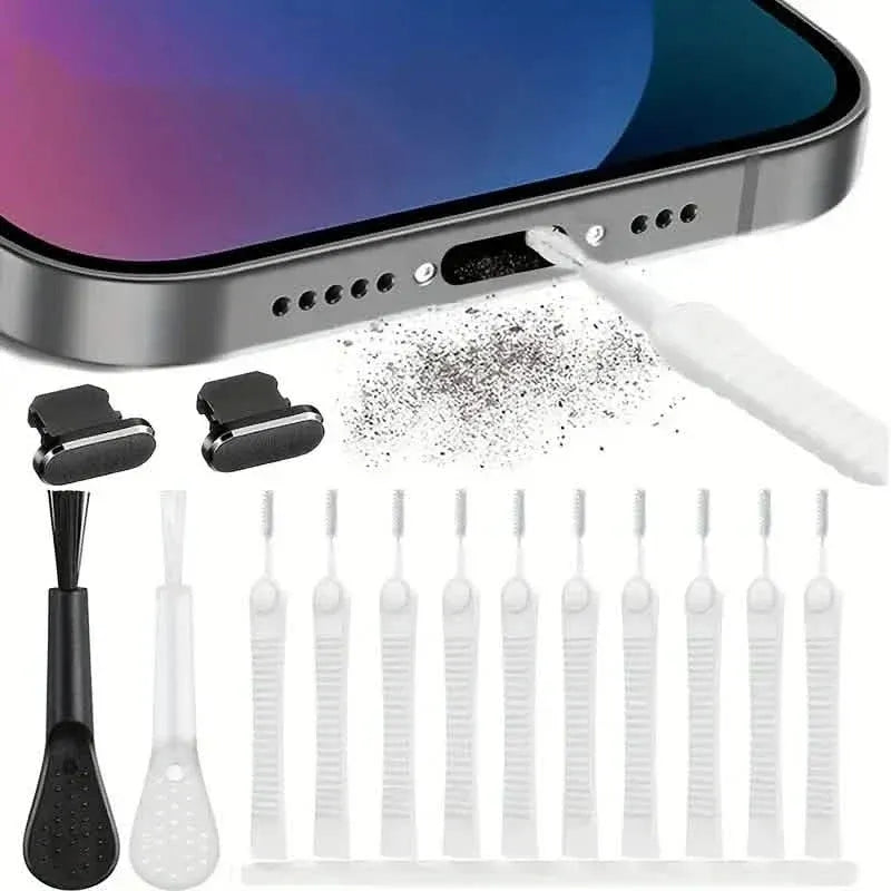 10-Pieces: Multifunctional Mini Cleaning Brush Dust Removal - A-1 Thread Vault
