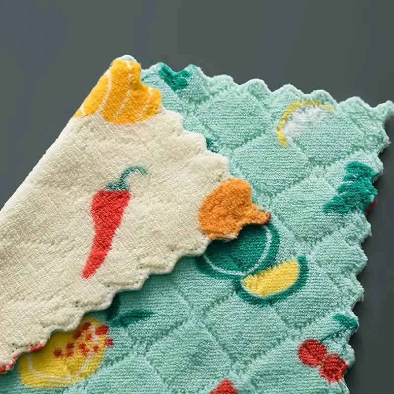 10-Pieces: Reusable Dish Cellulose Sponge Cloths - A-1 Thread Vault
