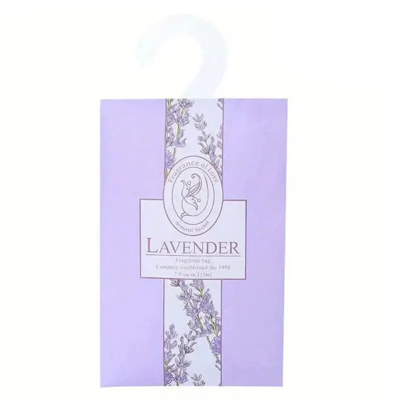 10-Pieces: Scented Sachets For Drawers and Closet Air Freshener Sachets with Home Hanger - A-1 Thread Vault