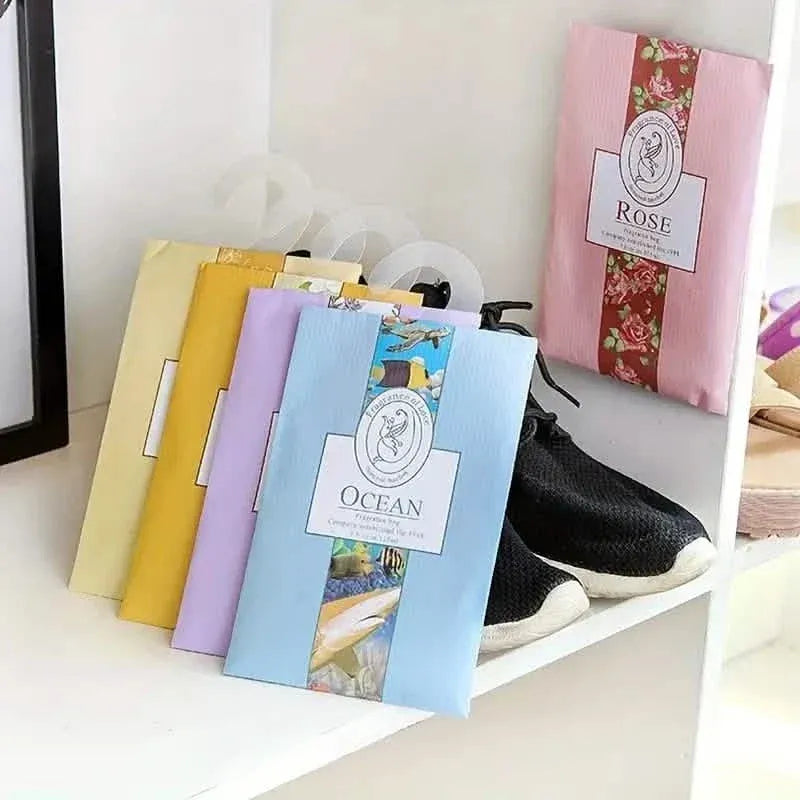10-Pieces: Scented Sachets For Drawers and Closet Air Freshener Sachets with Home Hanger - A-1 Thread Vault