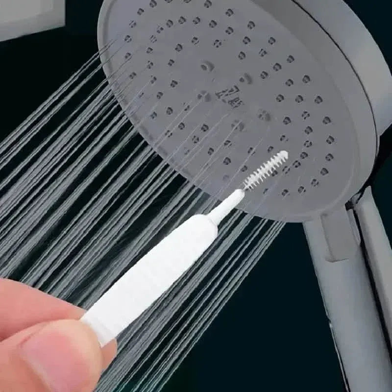 10-Pieces Set: Easy-Clean Shower Nozzle Brushes - Hassle-Free Showerhead Crevices Cleaner - A-1 Thread Vault
