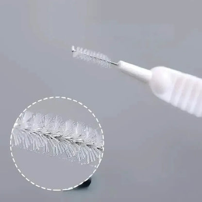 10-Pieces Set: Easy-Clean Shower Nozzle Brushes - Hassle-Free Showerhead Crevices Cleaner - A-1 Thread Vault