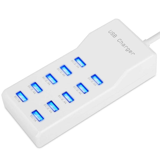 10-Ports 50W USB Wall Fast Charging Power Adapter - A-1 Thread Vault