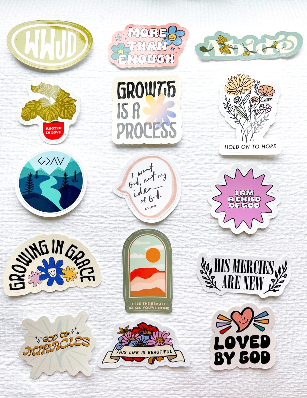 10 Random Stickers - A-1 Thread Vault