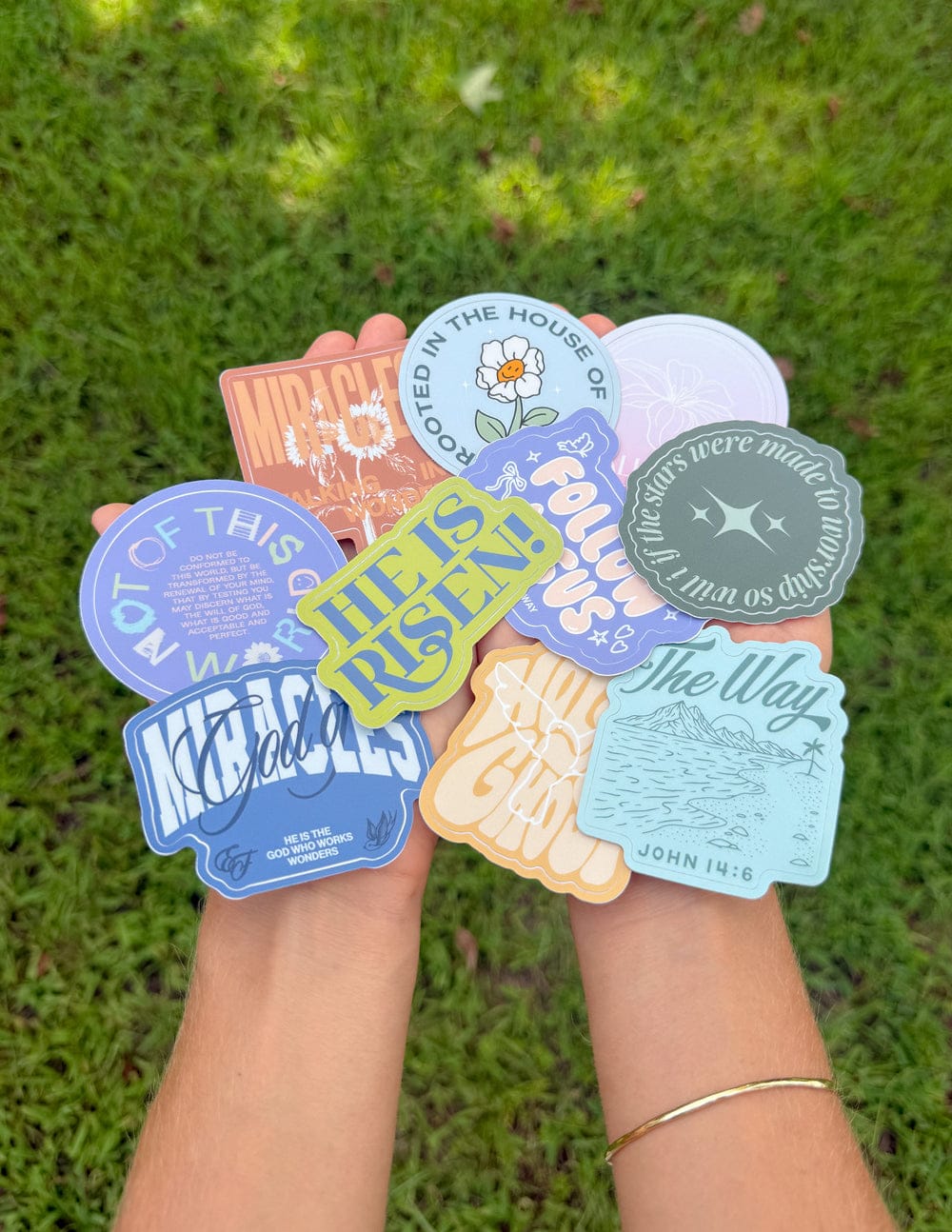 10 Random Stickers - A-1 Thread Vault