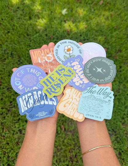 10 Random Stickers - A-1 Thread Vault