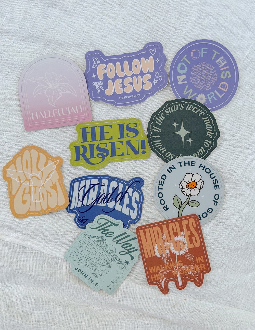 10 Random Stickers - A-1 Thread Vault