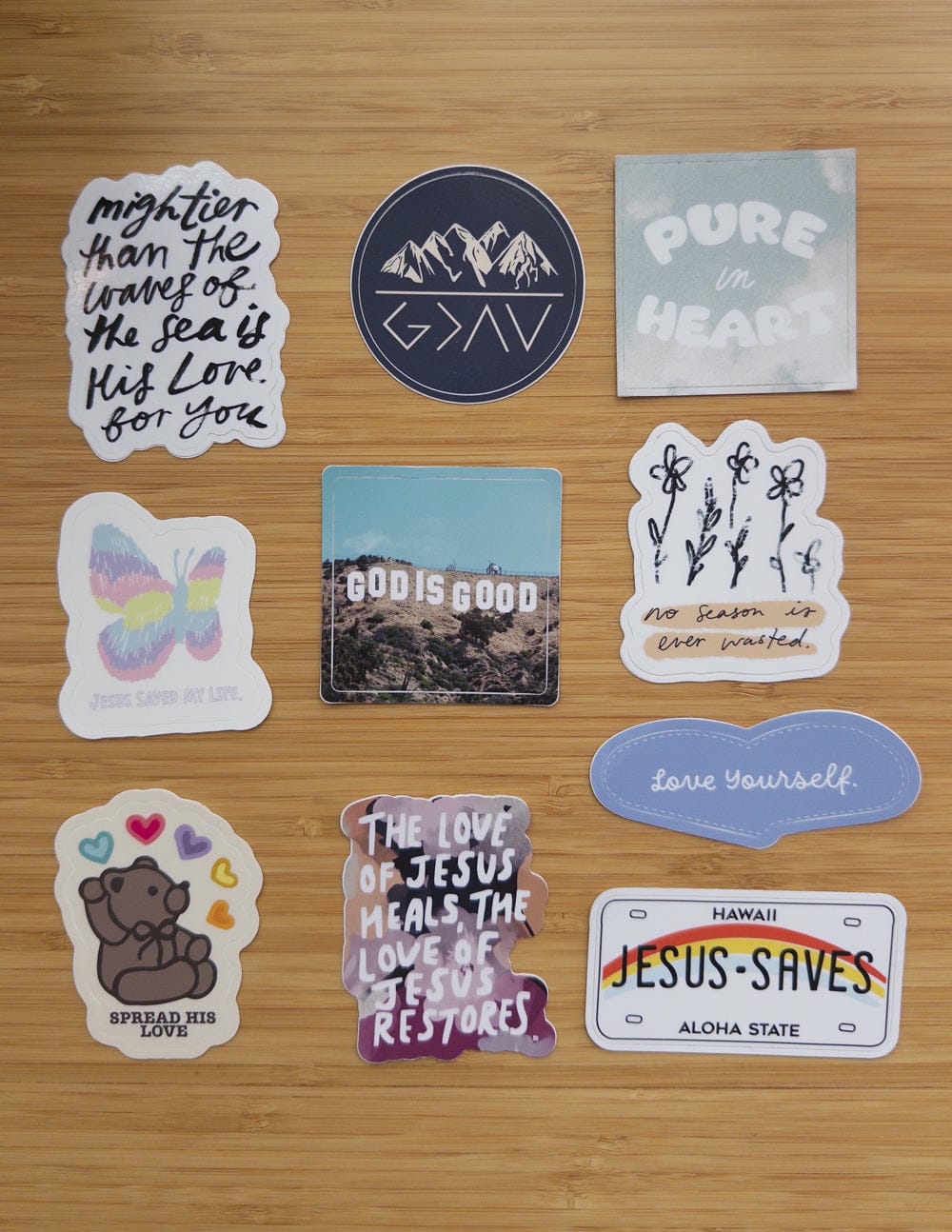 10 Random Stickers - A-1 Thread Vault