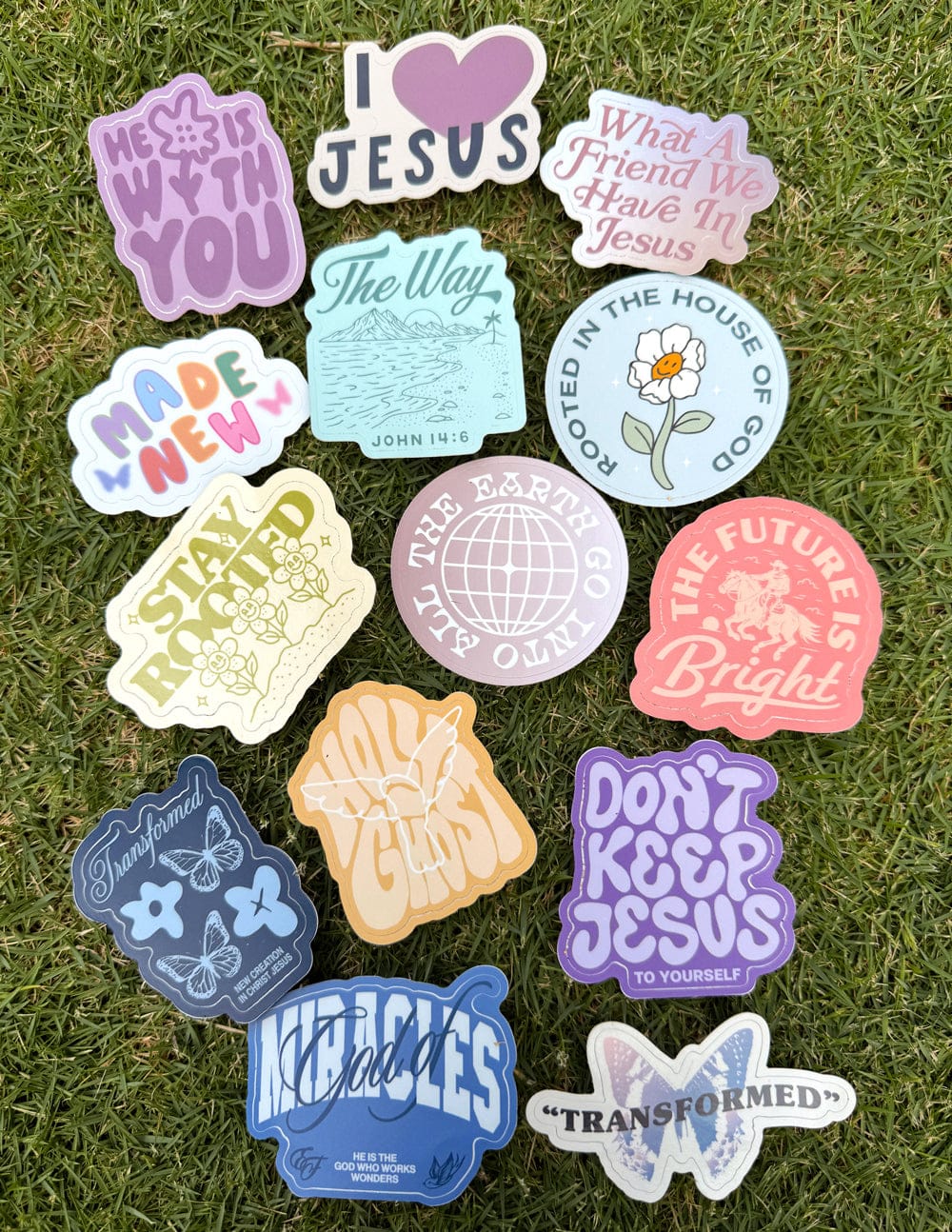 10 Random Stickers - A-1 Thread Vault