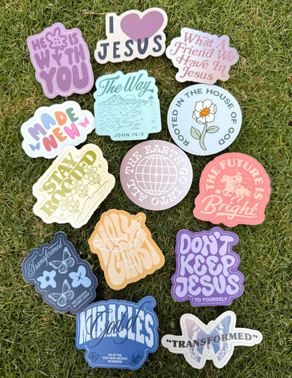 10 Random Stickers - A-1 Thread Vault