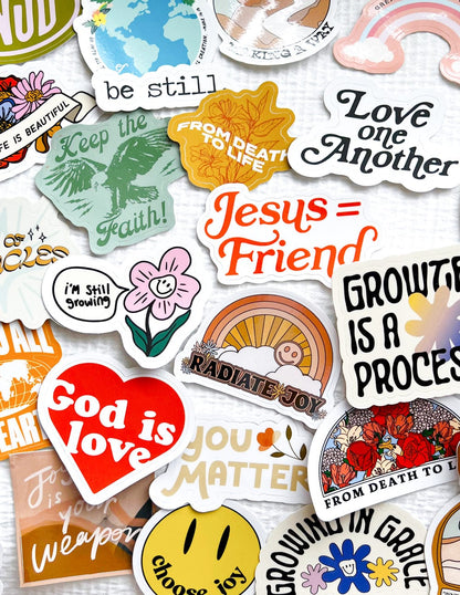 10 Random Stickers - A-1 Thread Vault