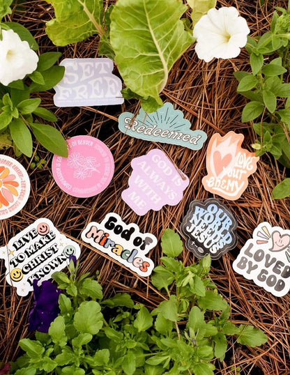 10 Random Stickers - A-1 Thread Vault