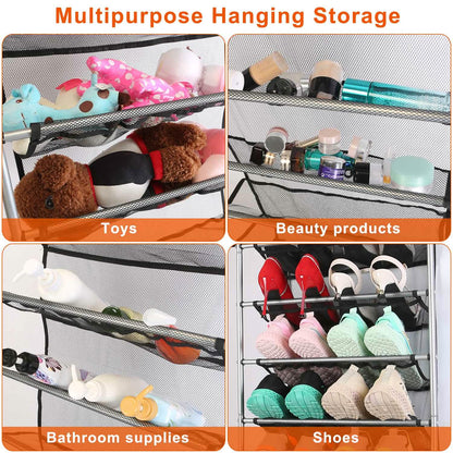 10-Tier Over the Door Shoe Rack Organizer Holder Hanging Storage Shelf - A-1 Thread Vault