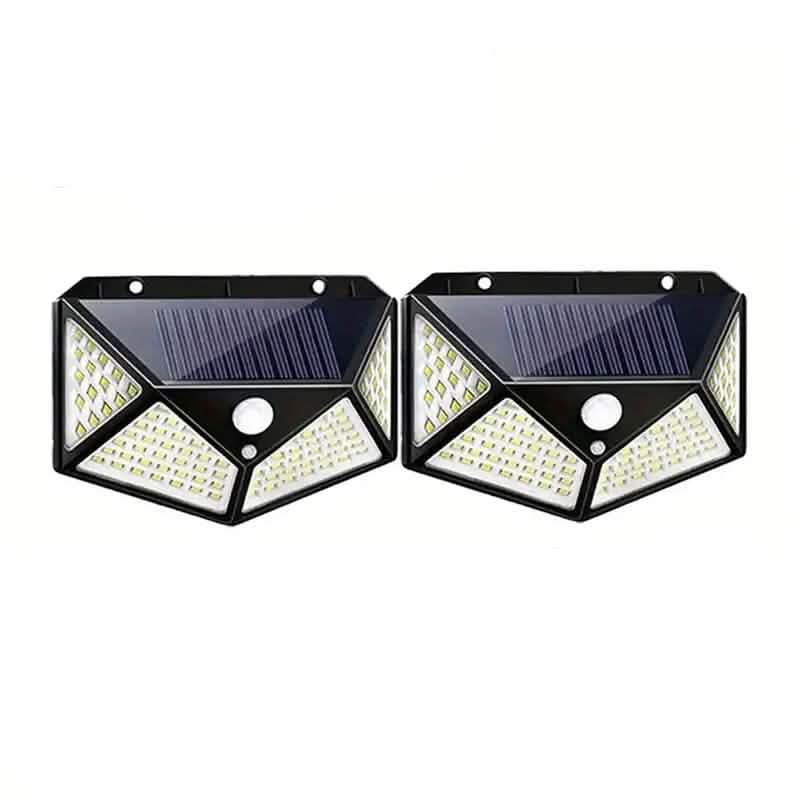 100-LED Solar Rechargeable Outdoor Light - A-1 Thread Vault