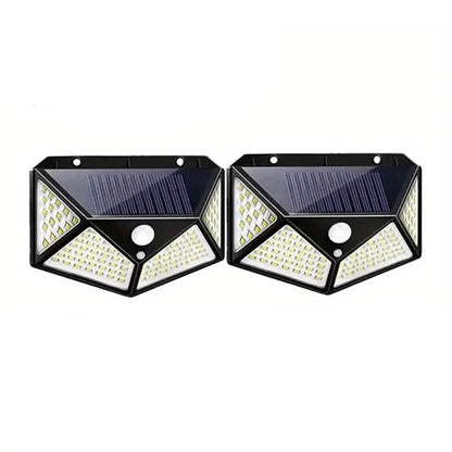 100-LED Solar Rechargeable Outdoor Light - A-1 Thread Vault