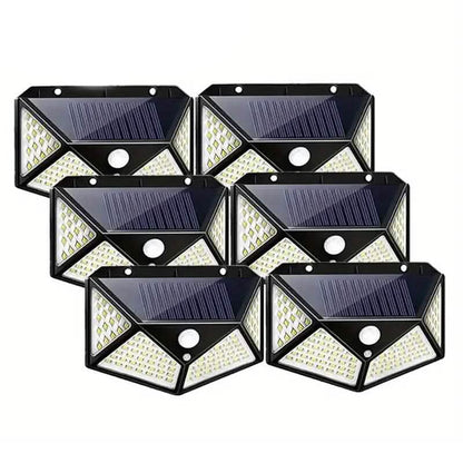 100-LED Solar Rechargeable Outdoor Light - A-1 Thread Vault