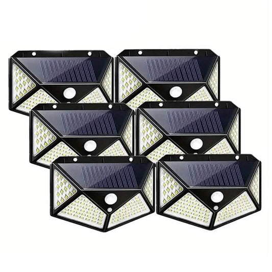 100-LED Solar Rechargeable Outdoor Light - A-1 Thread Vault