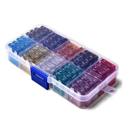 100-Pieces: Car Fuses Assortment Kit, Car Automotive RV Standard Fuses - A-1 Thread Vault