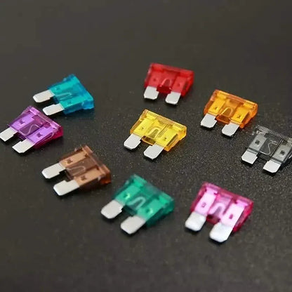 100-Pieces: Car Fuses Assortment Kit, Car Automotive RV Standard Fuses - A-1 Thread Vault