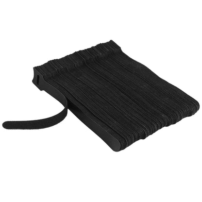 100-Pieces: Reusable Cable Ties 6" Wire Management Holder - A-1 Thread Vault