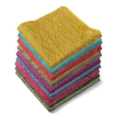 100% Soft Cotton Absorbent Wash Cloths - A-1 Thread Vault