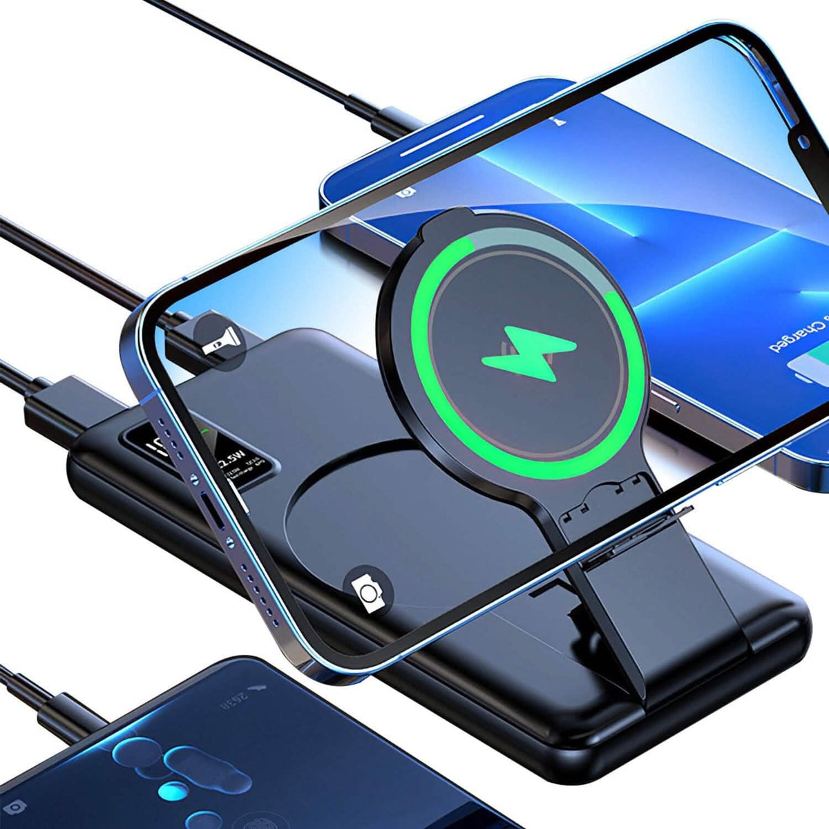 1000 mAh Wireless Foldable Power Bank - A-1 Thread Vault
