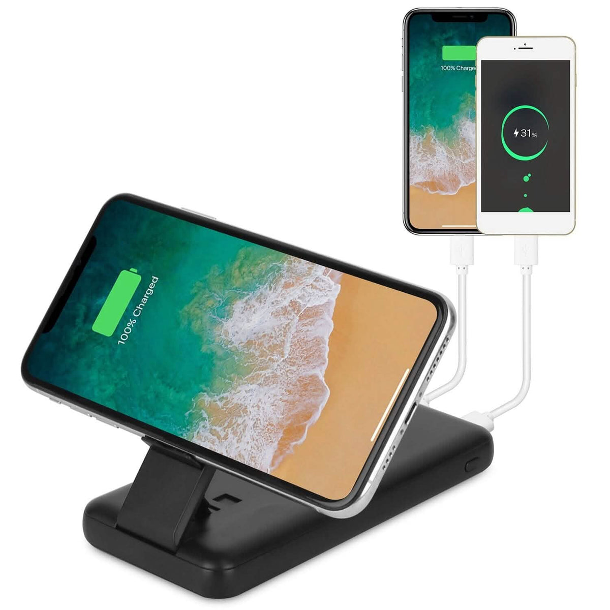 1000 mAh Wireless Foldable Power Bank - A-1 Thread Vault