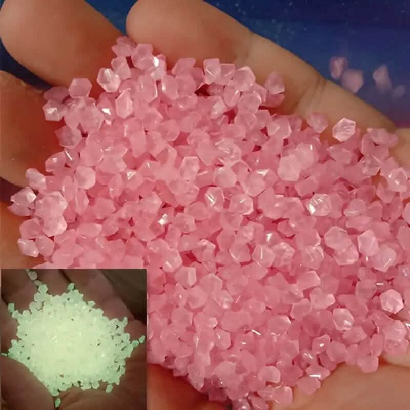 1000-Pieces: Luminous Glowing Stones for Garden, Plants, Aquarium & More - A-1 Thread Vault