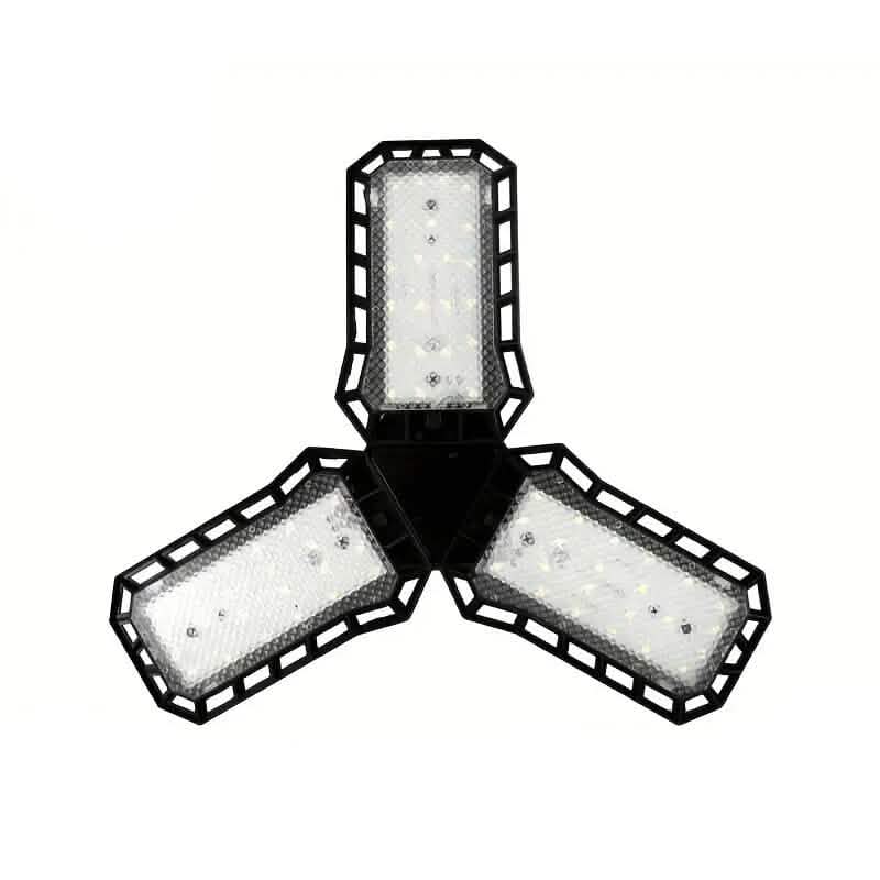 10000LM Super Bright 3 Leaf LED Garage Light Bulbs - A-1 Thread Vault