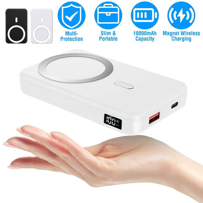 10000mAh Magnetic Wireless Power Bank 22.5W Fast Charging - A-1 Thread Vault