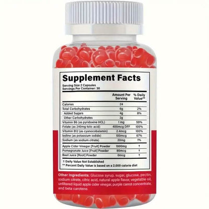 1000mg Keto+ACV Niwedah Apple Cider Vinegar Gummies - A-1 Thread Vault