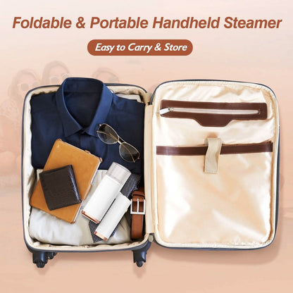 1000W Portable Handheld Clothes Steamer with Brush Foldable - A-1 Thread Vault