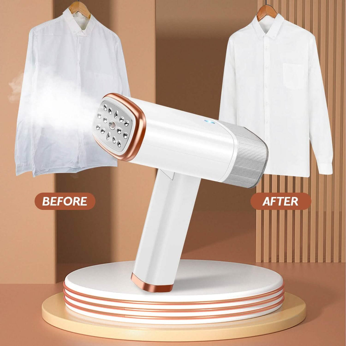 1000W Portable Handheld Clothes Steamer with Brush Foldable - A-1 Thread Vault